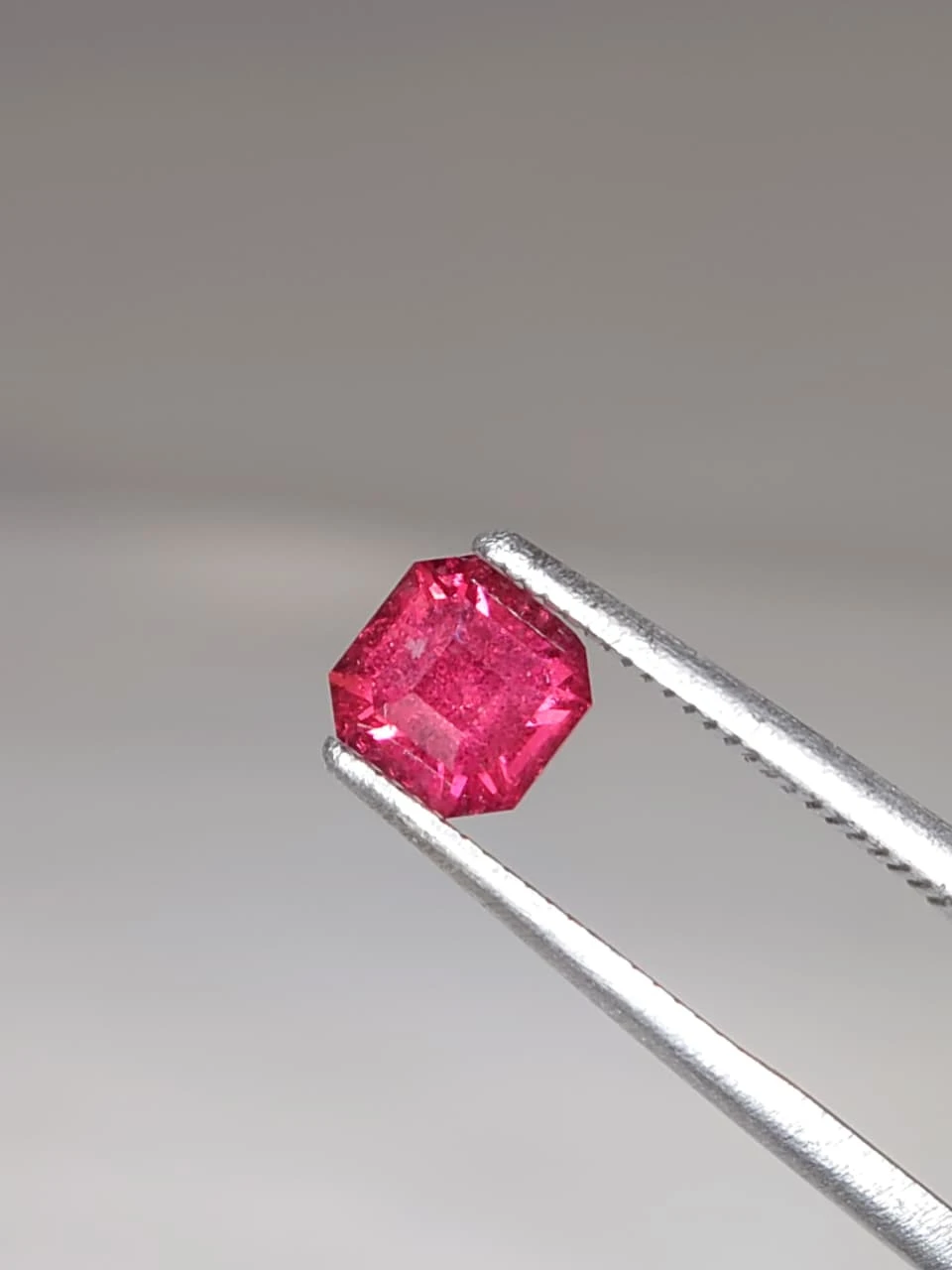 1.1ct Natural Malaya Garnet in Asscher Cut from Tanzania — view 5